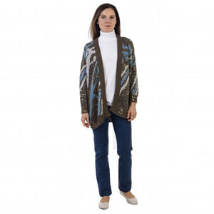 Network Cardigan Women size M Antique White